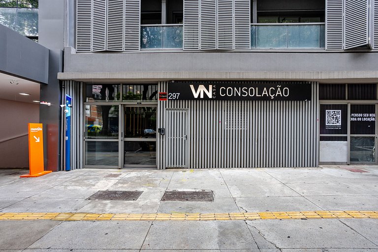 Studio na Consolação, próximo à República