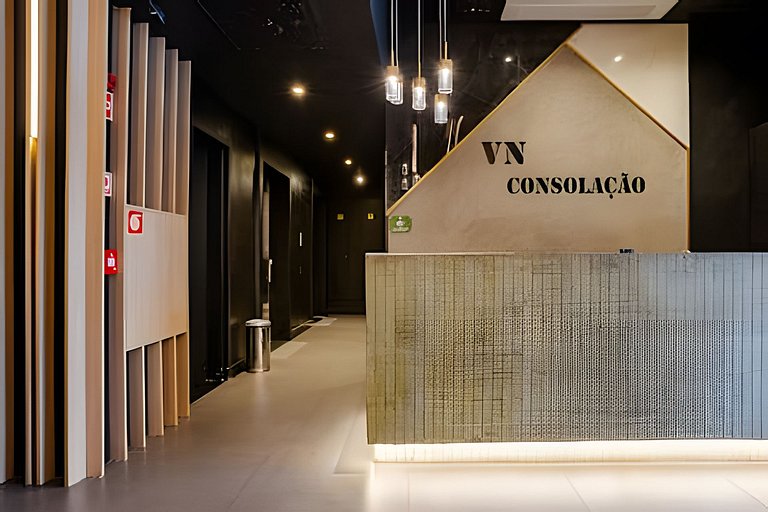 Studio na Consolação, próximo à República