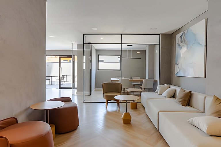 Modern Studio Next to Adolfo Pinheiro Station