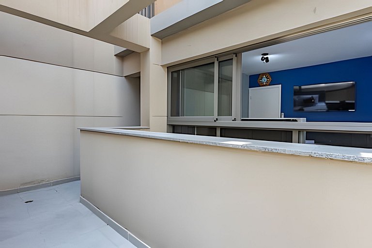 300mts do Allianz/ Cama Queen/ Wifi/ Academia