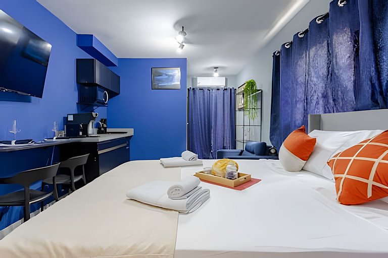 300mts do Allianz/ Cama Queen/ Wifi/ Academia