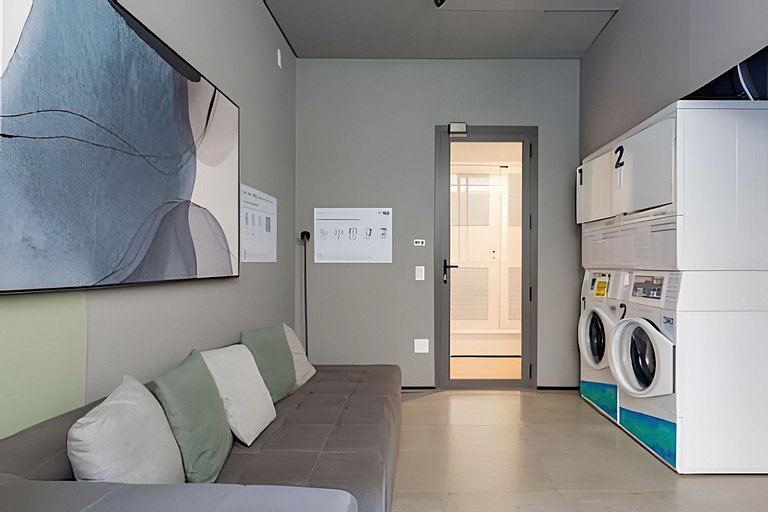 300mts do Allianz/ Cama Queen/ Wifi/ Academia