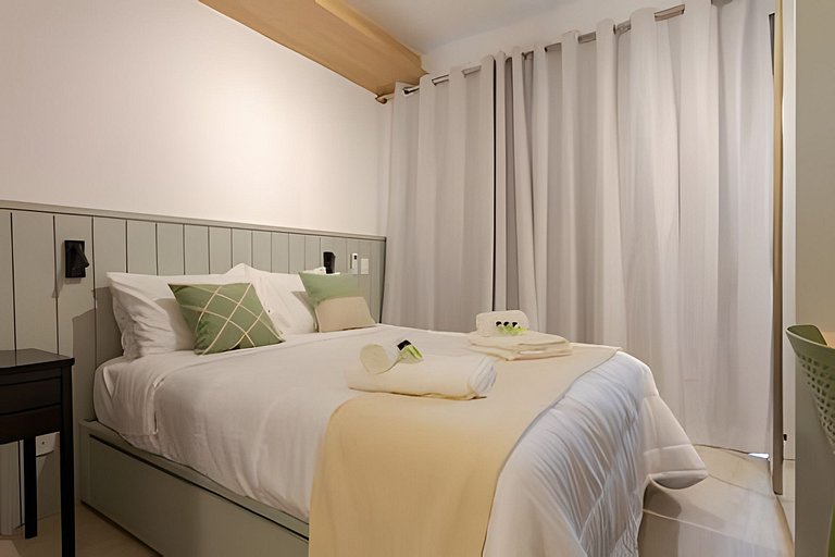 Studio Luxo com vista da cidade