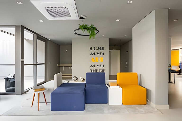 Studio Moderno na Paulista/Metrô