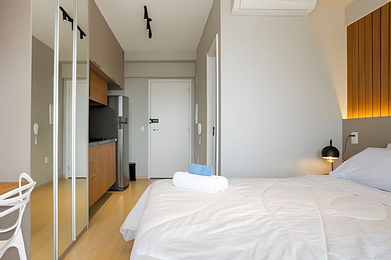 Studio Moderno na Paulista/Metrô