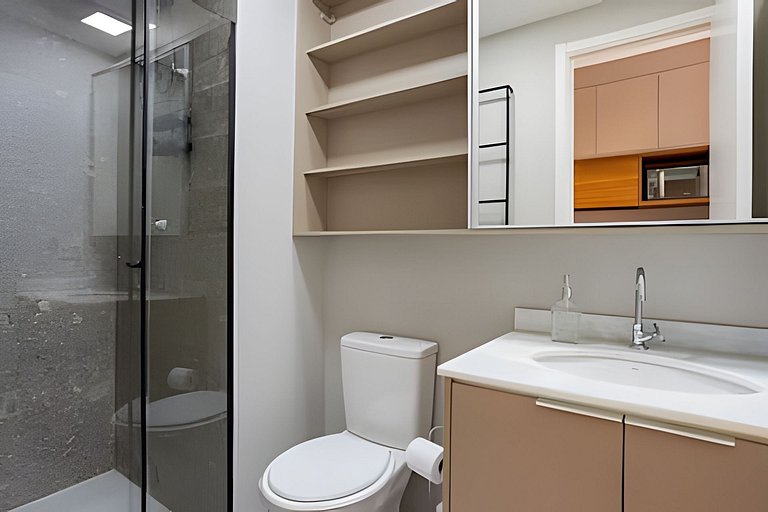 Studio Moderno na Paulista/Metrô