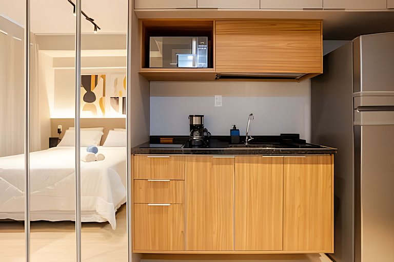 Studio Moderno na Paulista/Metrô