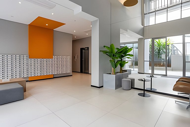 Studio Moderno na Paulista/Metrô
