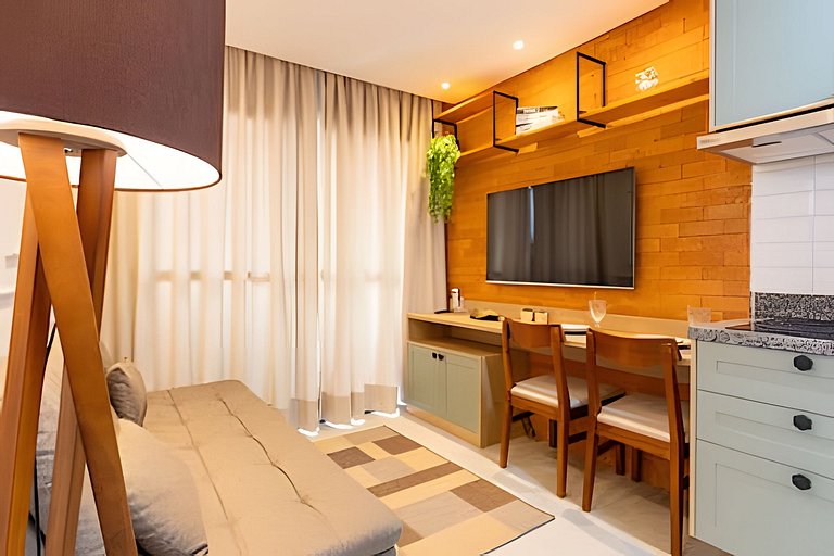 1 dorm até 4 perto do Allianz