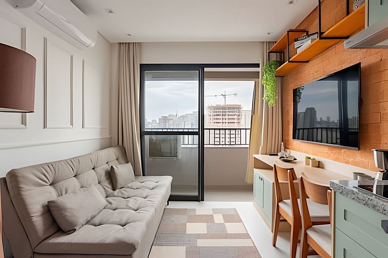 1 dorm até 4 perto do Allianz