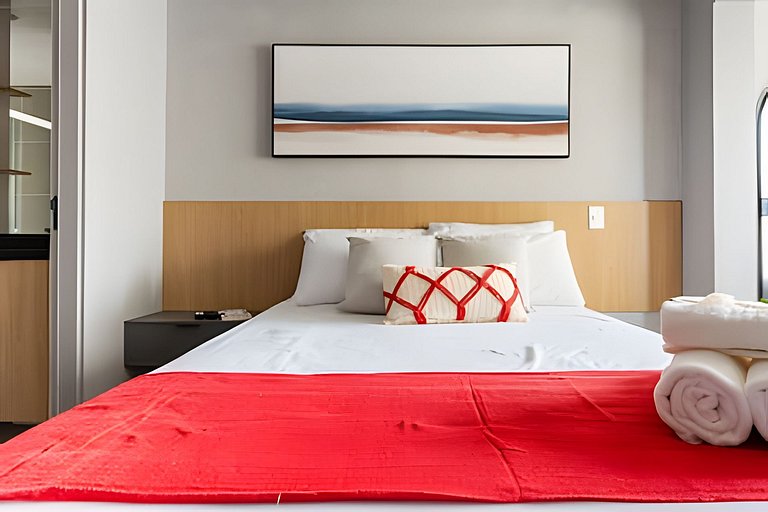 Studio Cama Casal e 2 Sofá-cama