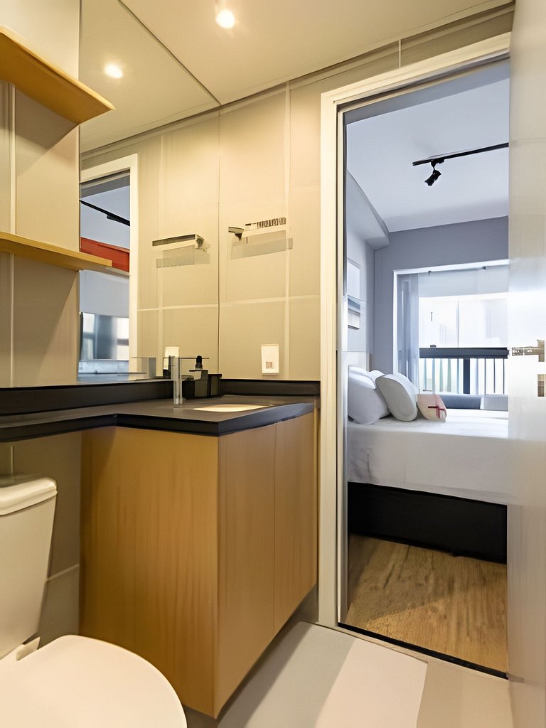 Studio Cama Casal e 2 Sofá-cama