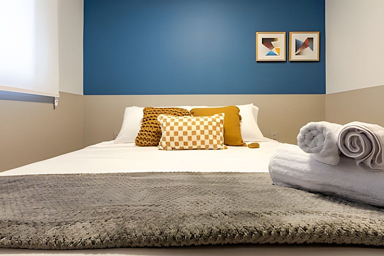 Studio Cama Queen + Sofa Cama