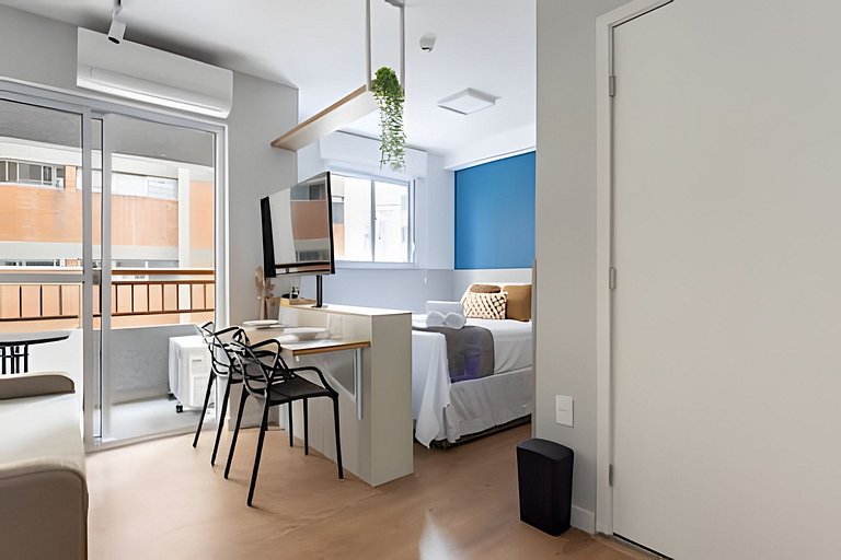 Studio Cama Queen + Sofa Cama