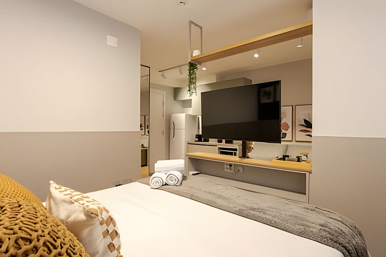 Studio Cama Queen + Sofa Cama