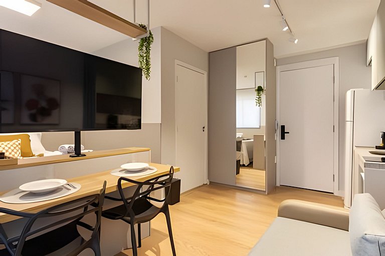 Studio Cama Queen + Sofa Cama