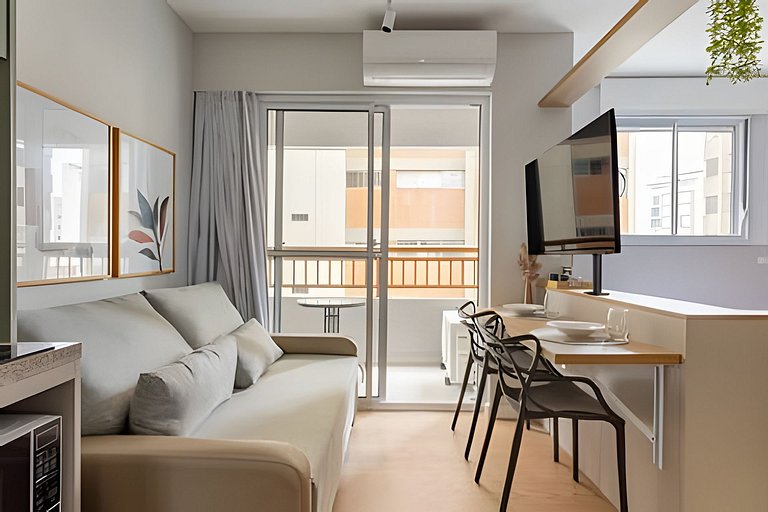 Studio Cama Queen + Sofa Cama