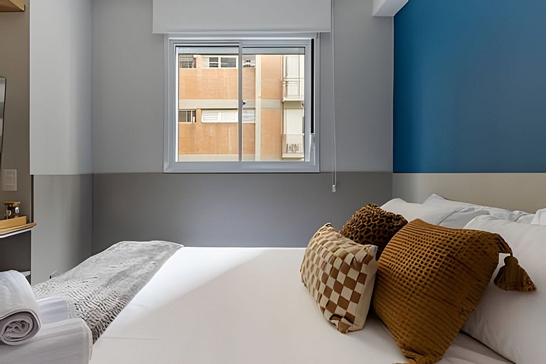 Studio Cama Queen + Sofa Cama