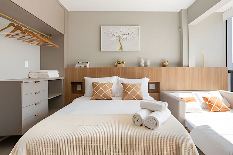 Cama Queen + Sofá-Cama - Allianz
