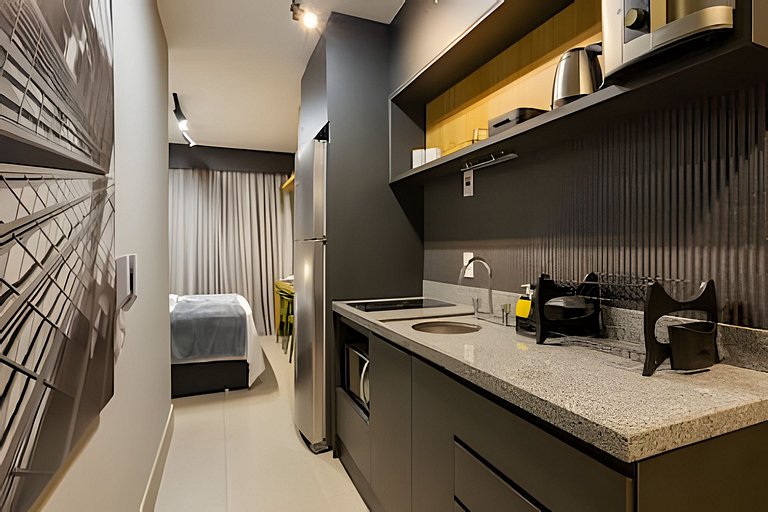 Studio | Prox Allianz |Piscina Rooftop | Academia