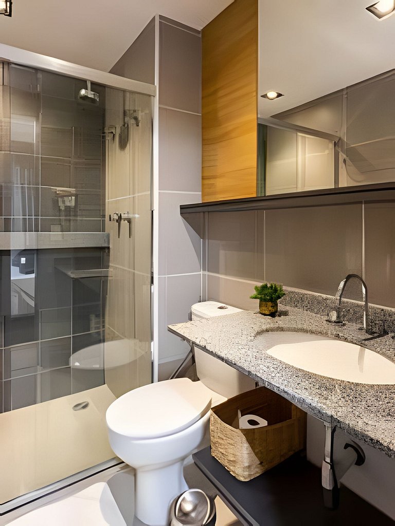 Studio | Prox Allianz |Piscina Rooftop | Academia