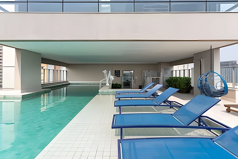 Studio | Prox Allianz |Piscina Rooftop | Academia