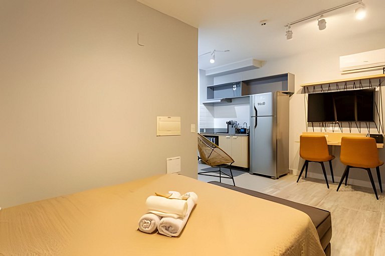 Estúdio para até 4 muito próximo do Allianz Parque