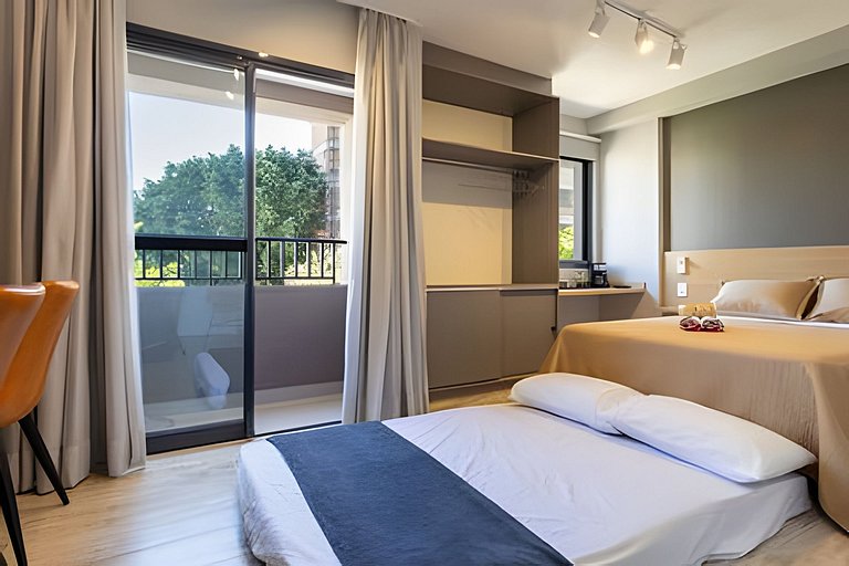 Estúdio para até 4 muito próximo do Allianz Parque