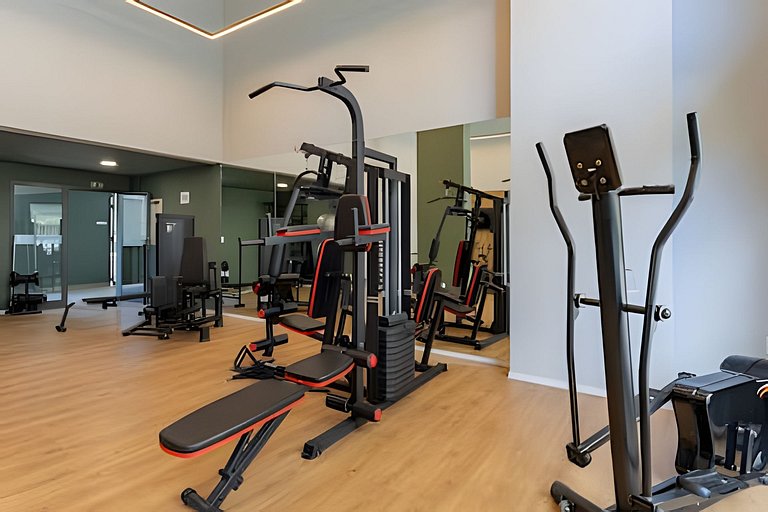 Studio Andar Alto com Linda Vista da Cidade
