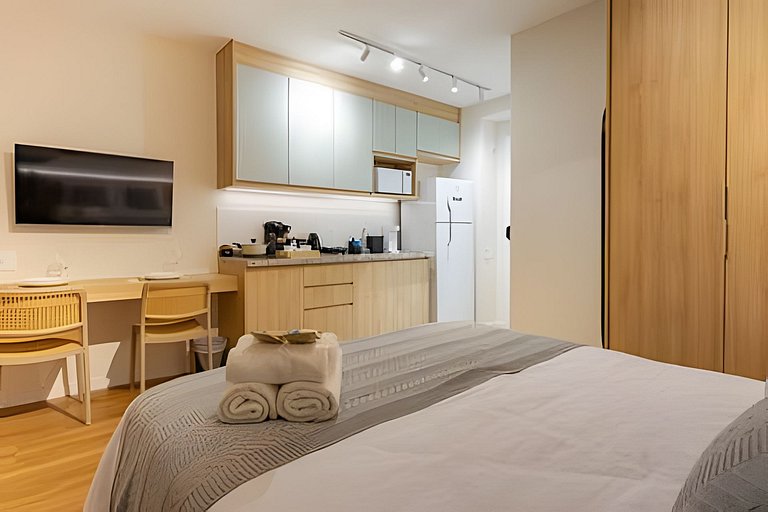 Studio ao Lado do Allianz Parque e Shopping