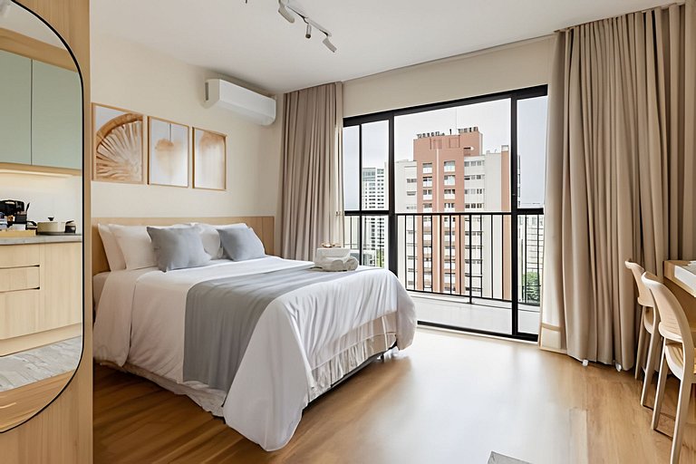 Studio ao Lado do Allianz Parque e Shopping