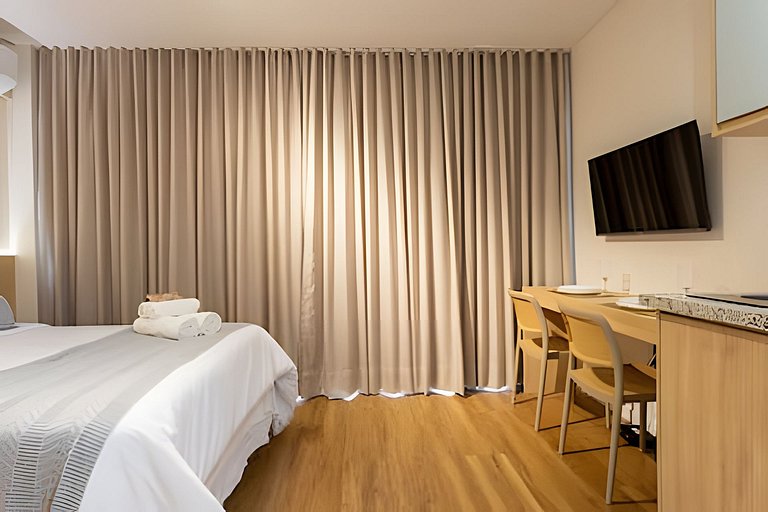 Studio ao Lado do Allianz Parque e Shopping