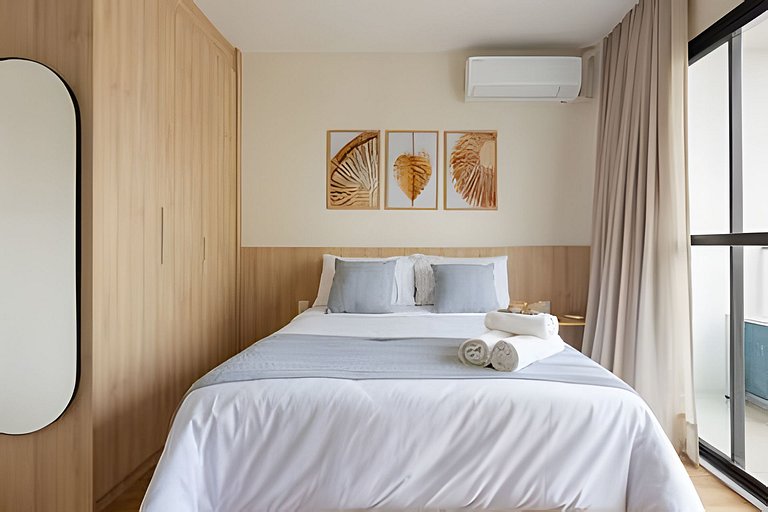 Studio ao Lado do Allianz Parque e Shopping