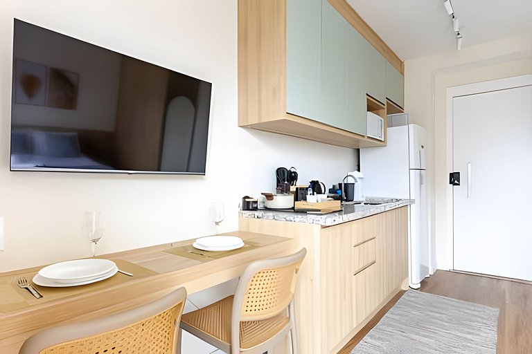 Studio ao Lado do Allianz Parque e Shopping