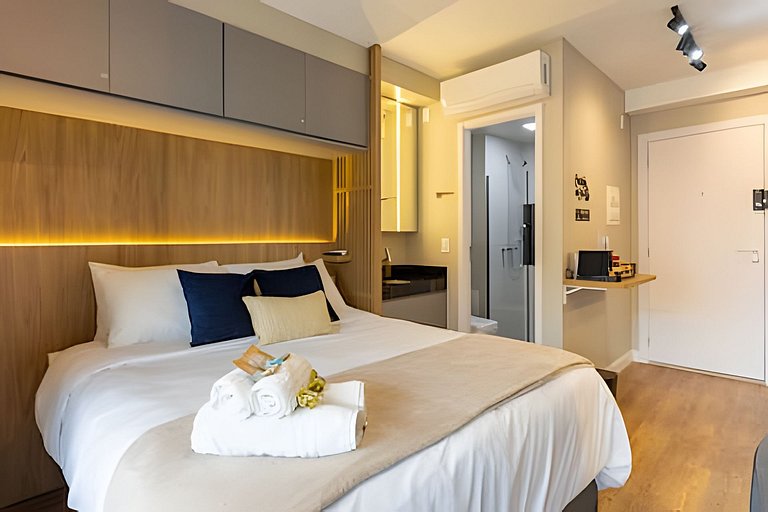 Studio perto do HCor e da Avenida Paulista