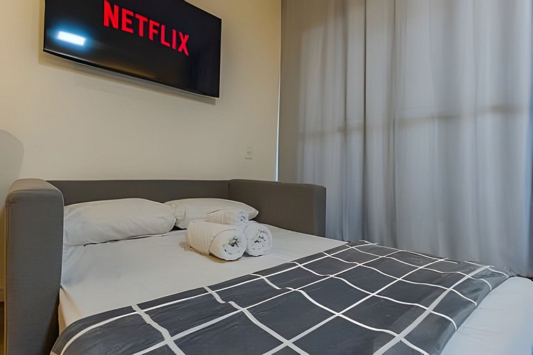 Studio charmoso para 4 próx do Allianz Parque