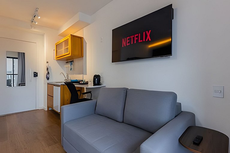 Studio charmoso para 4 próx do Allianz Parque