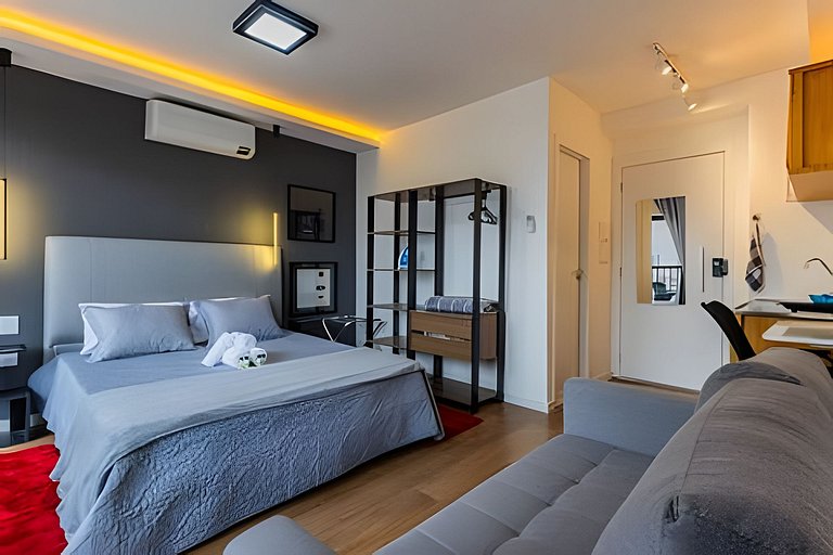 Studio charmoso para 4 próx do Allianz Parque