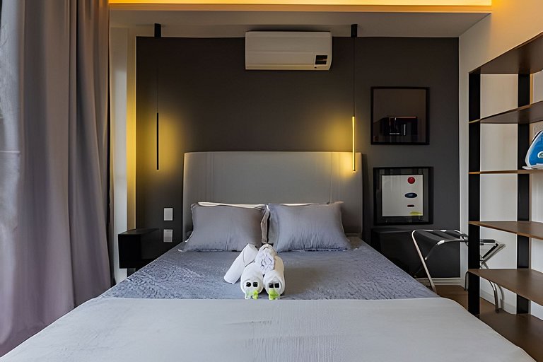 Studio charmoso para 4 próx do Allianz Parque