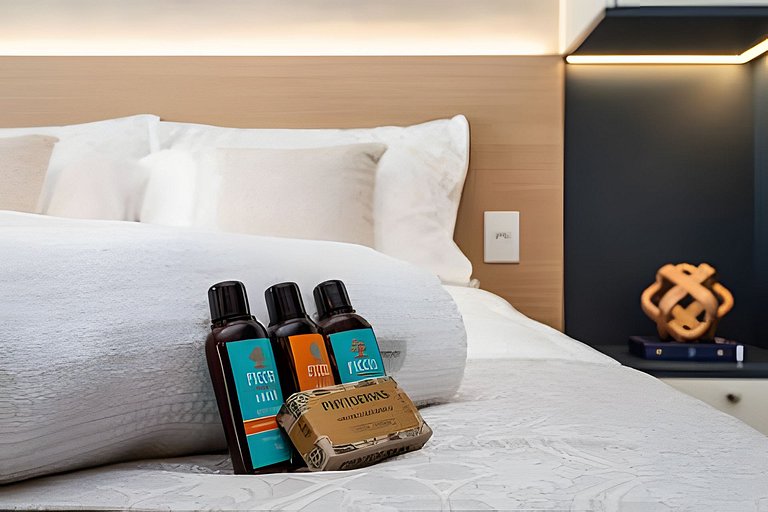 Studio Luxo p/ 3 pessoas no Allianz Parque