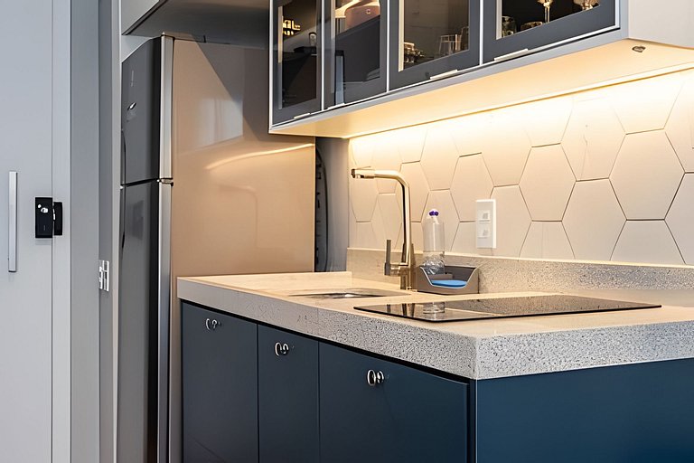 Studio Luxo p/ 3 pessoas no Allianz Parque