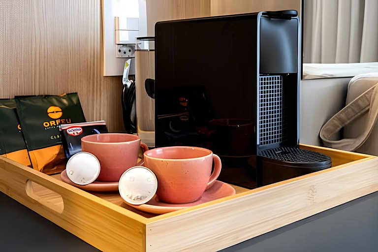 Studio Luxo p/ 3 pessoas no Allianz Parque