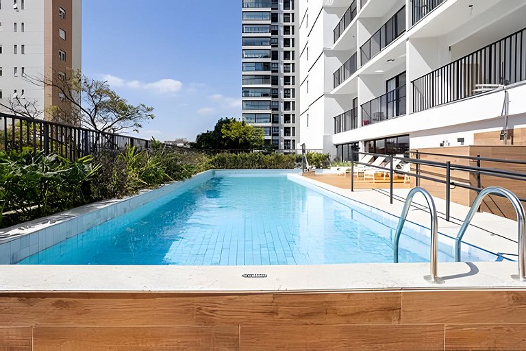 Studio Luxo p/ 3 pessoas no Allianz Parque