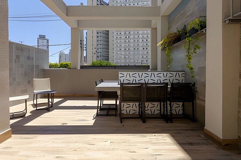 Studio Em Cima da Estação de Metrô Vila Madalena