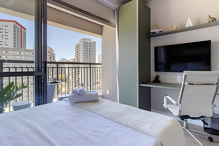 Studio Em Cima da Estação de Metrô Vila Madalena