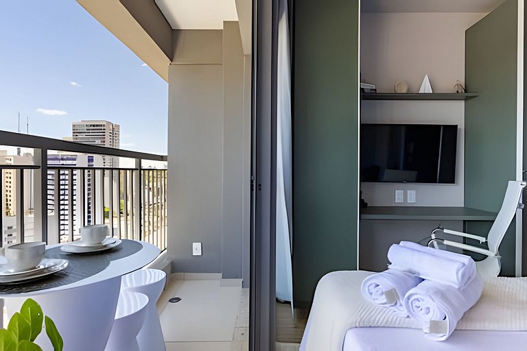 Studio Em Cima da Estação de Metrô Vila Madalena