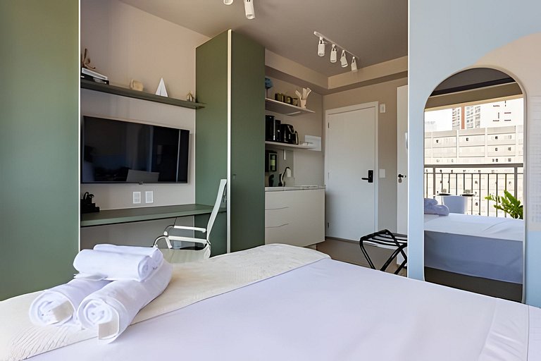 Studio Em Cima da Estação de Metrô Vila Madalena