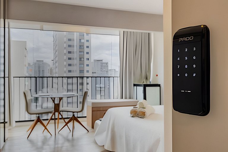 Studio p/ 3 prox do Allianz Parque e Shoppings