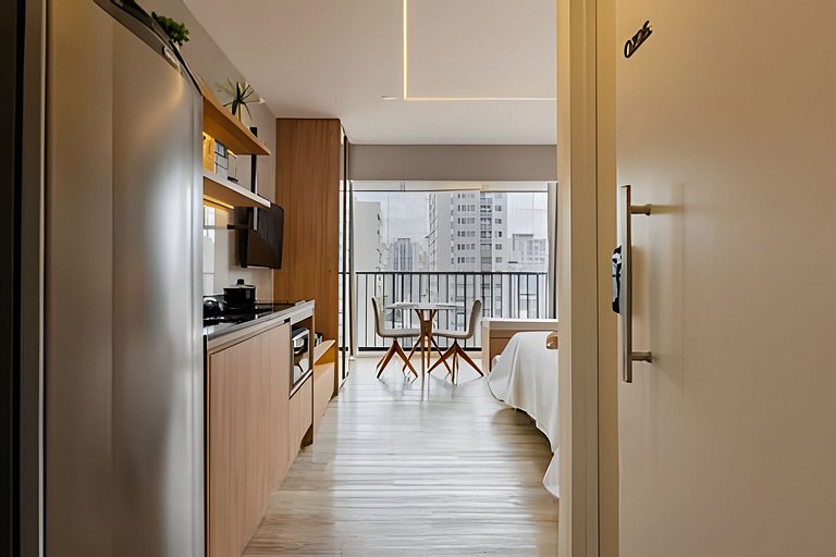 Studio p/ 3 prox do Allianz Parque e Shoppings