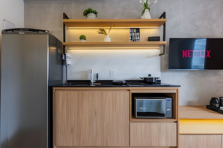 Studio p/ 3 prox do Allianz Parque e Shoppings